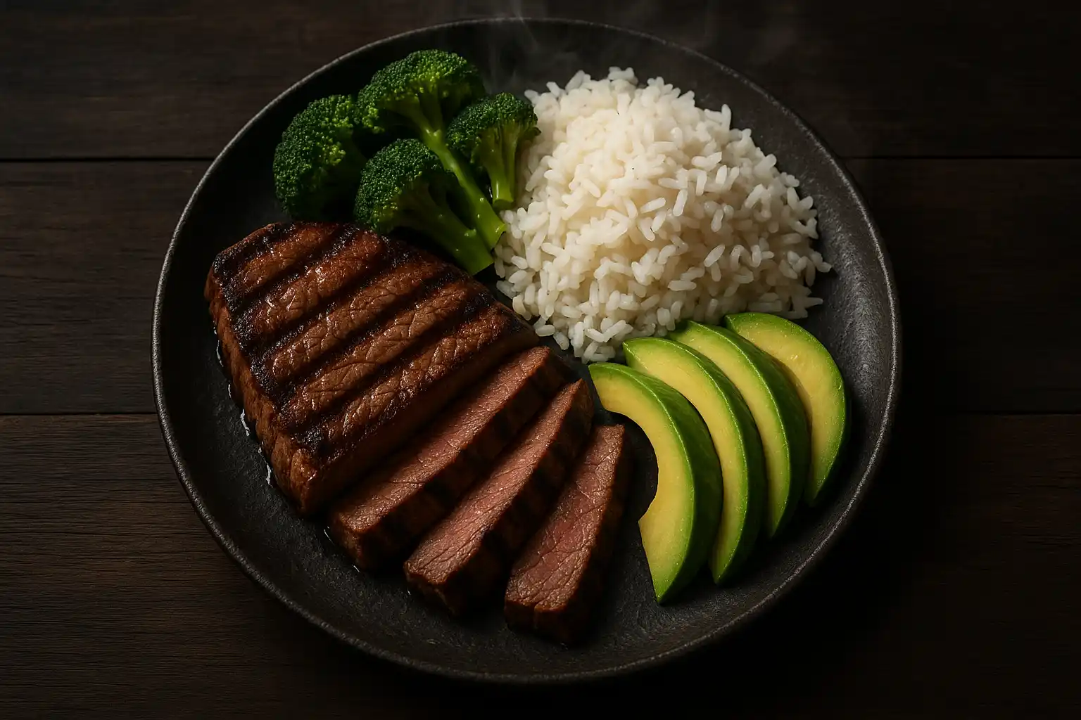 High-protein muscle-building meal to support recovery and training."