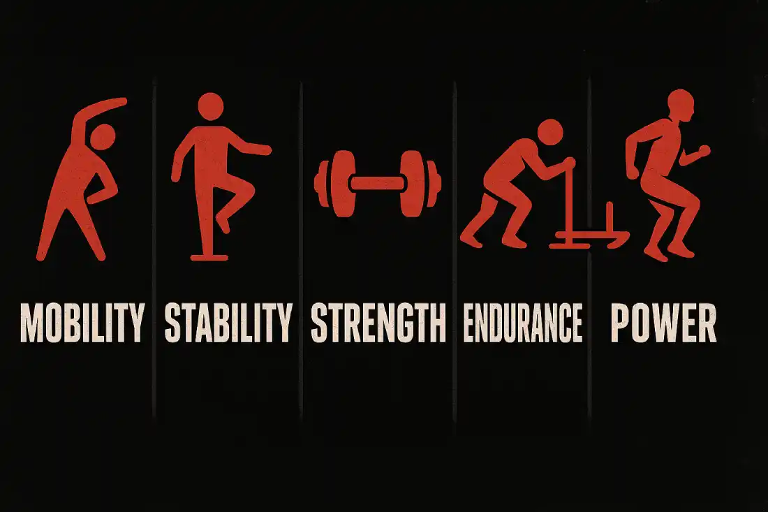 Middle-aged man lifting sandbag in gritty gym – functional fitness for longevity