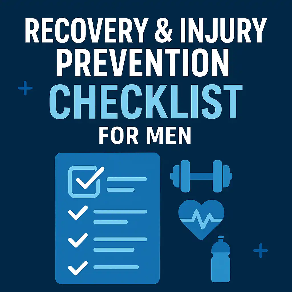 Recovery and Injury Prevention Checklist for Men