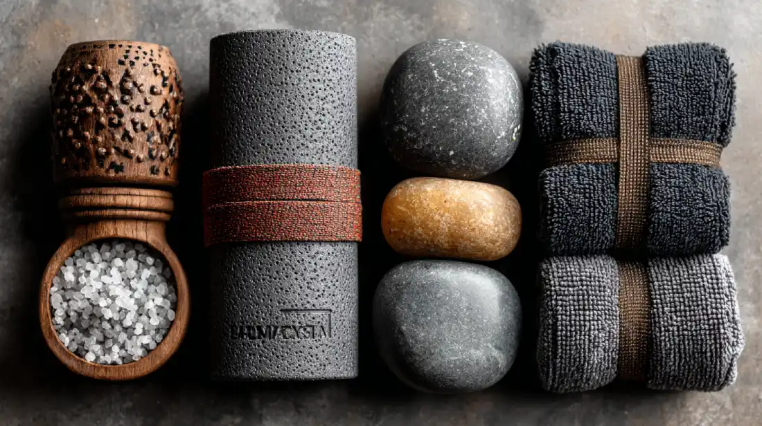 Essential recovery tools for men: foam roller, lacrosse ball, and more.